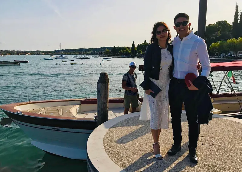 A VERY ROMANTIC MARRIAGE PROPOSAL ON GARDA LAKE